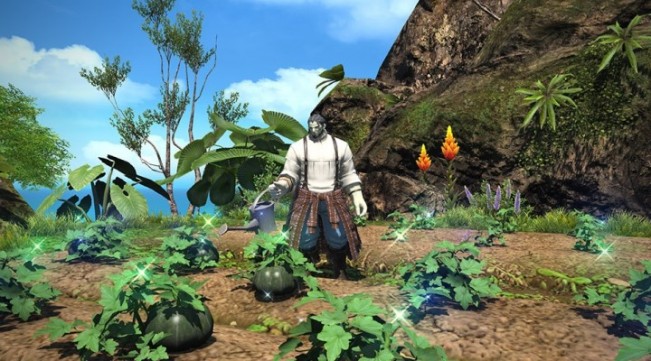 Relax on your own Island Sanctuary in Final Fantasy XIV