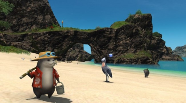 Relax on your own Island Sanctuary in Final Fantasy XIV