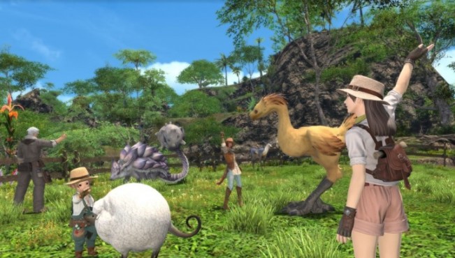 Relax on your own Island Sanctuary in Final Fantasy XIV